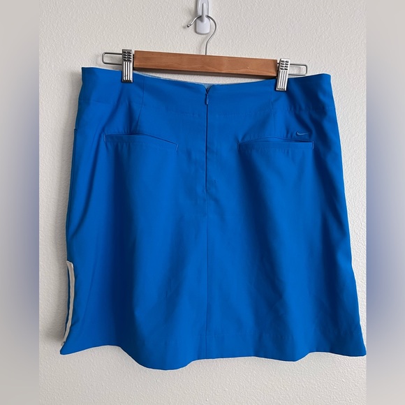 NIKE GOLF Blue Golf Skort Plaid Short golf skirt size 6 - Picture 2 of 13